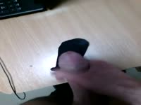 cumming on my sisters smelly black pedsocks